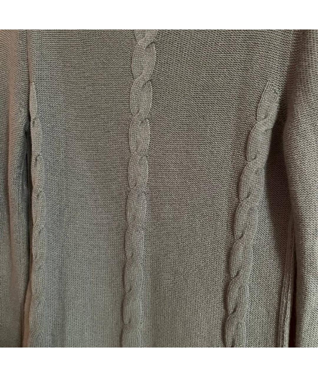 LORO PIANA Голубой кашемировый джемпер / свитер, фото 2