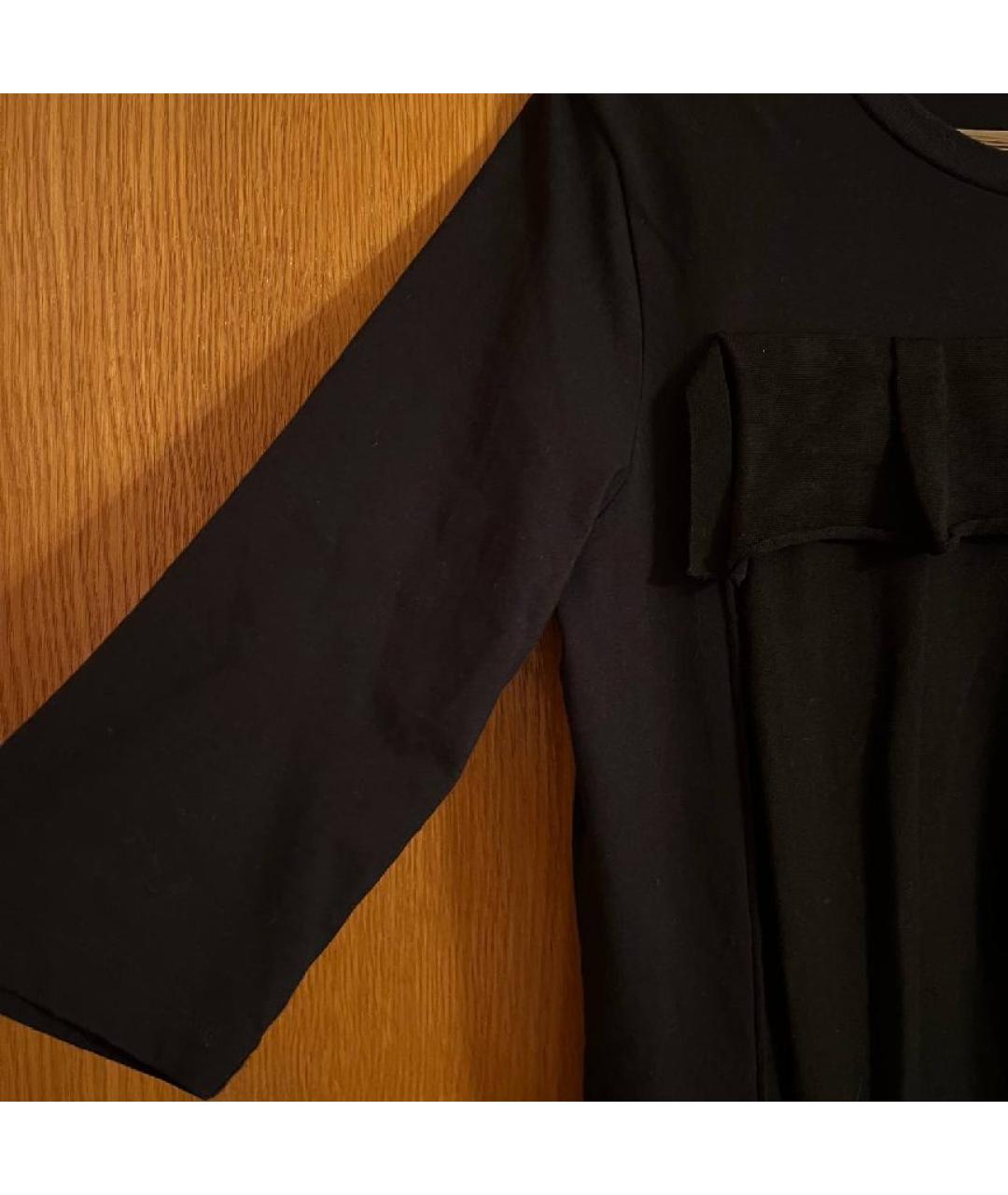 YOHJI YAMAMOTO Черный хлопковый джемпер / свитер, фото 7