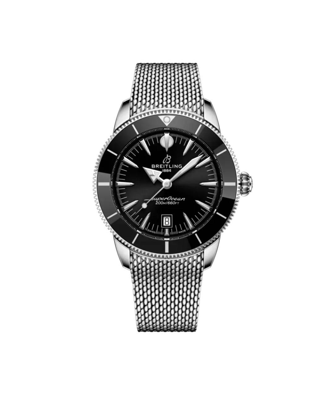 BREITLING SUPEROCEAN Серебряные металлические часы, фото 1