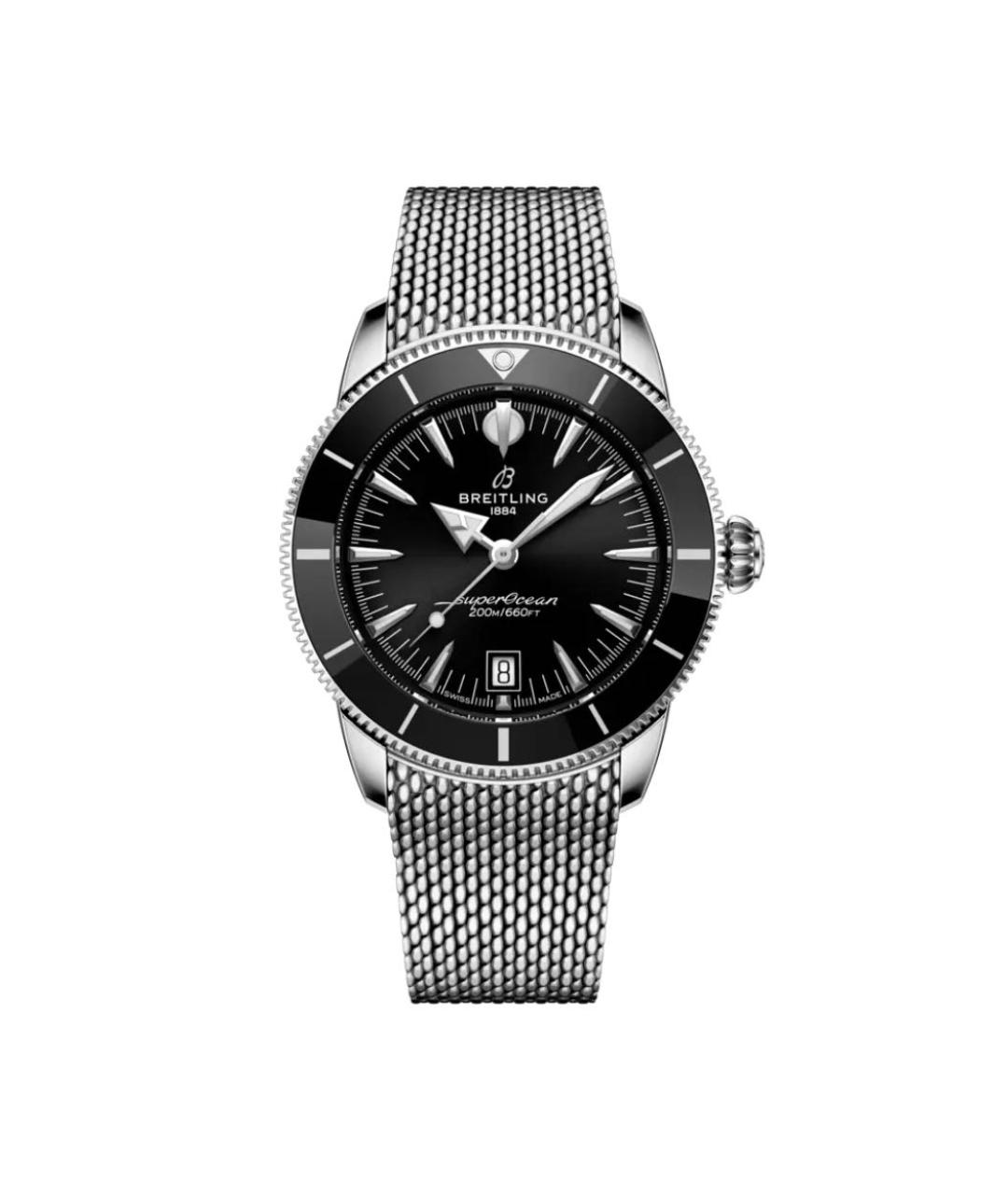 BREITLING SUPEROCEAN Серебряные металлические часы, фото 1