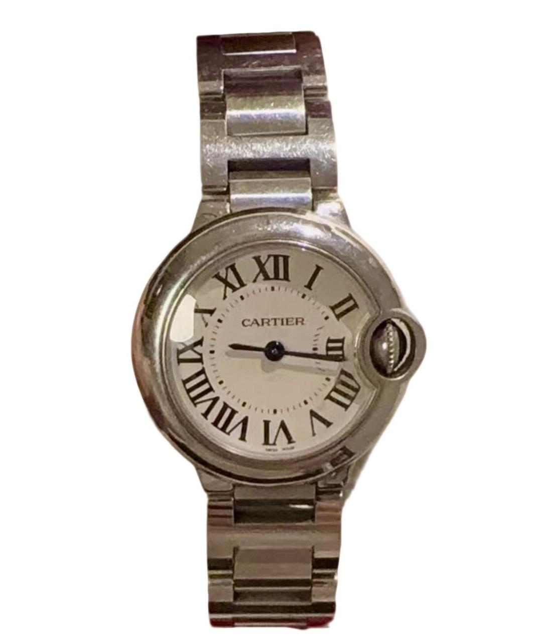 CARTIER Серебряные металлические часы, фото 1