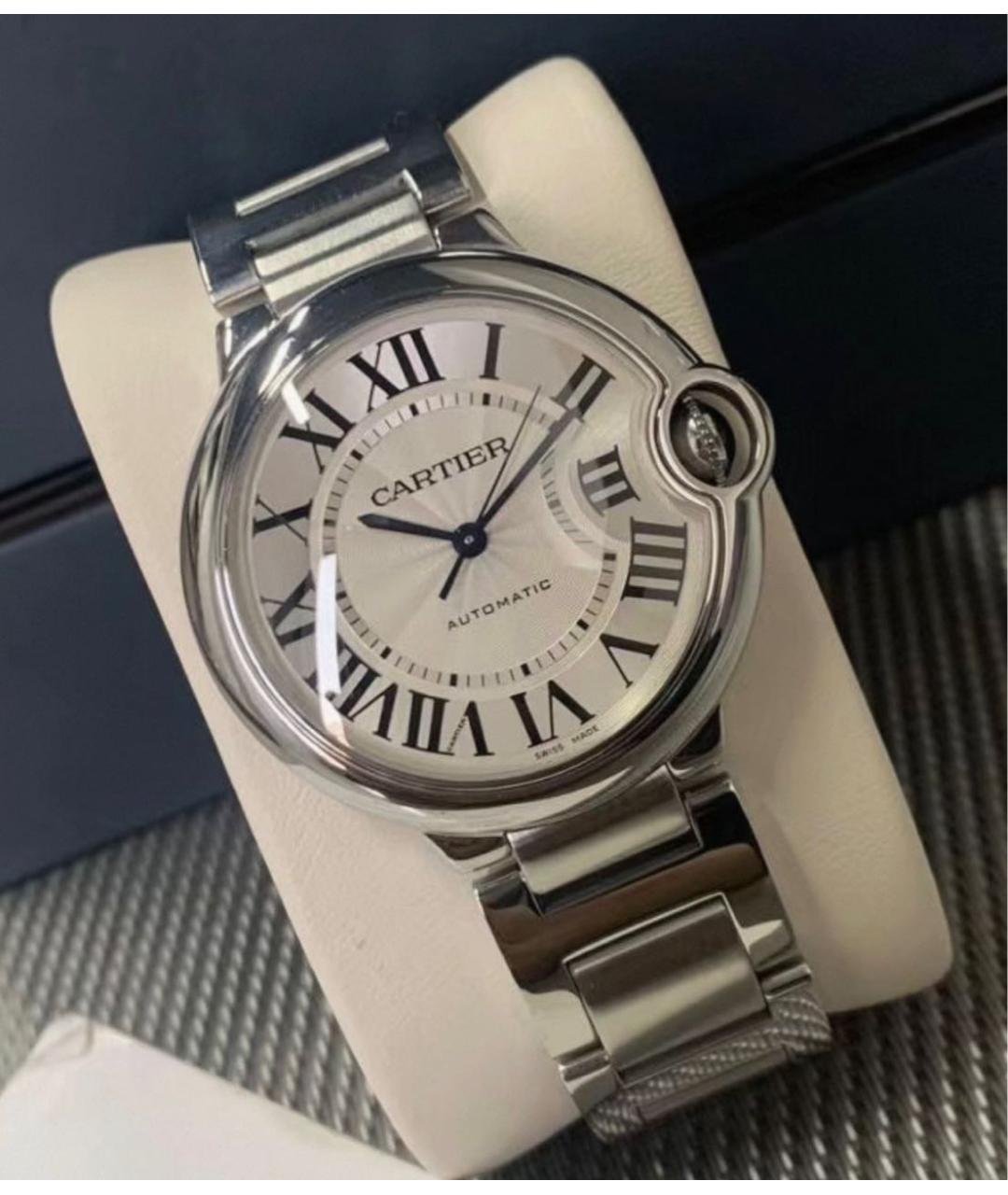 CARTIER Серебряные металлические часы, фото 3