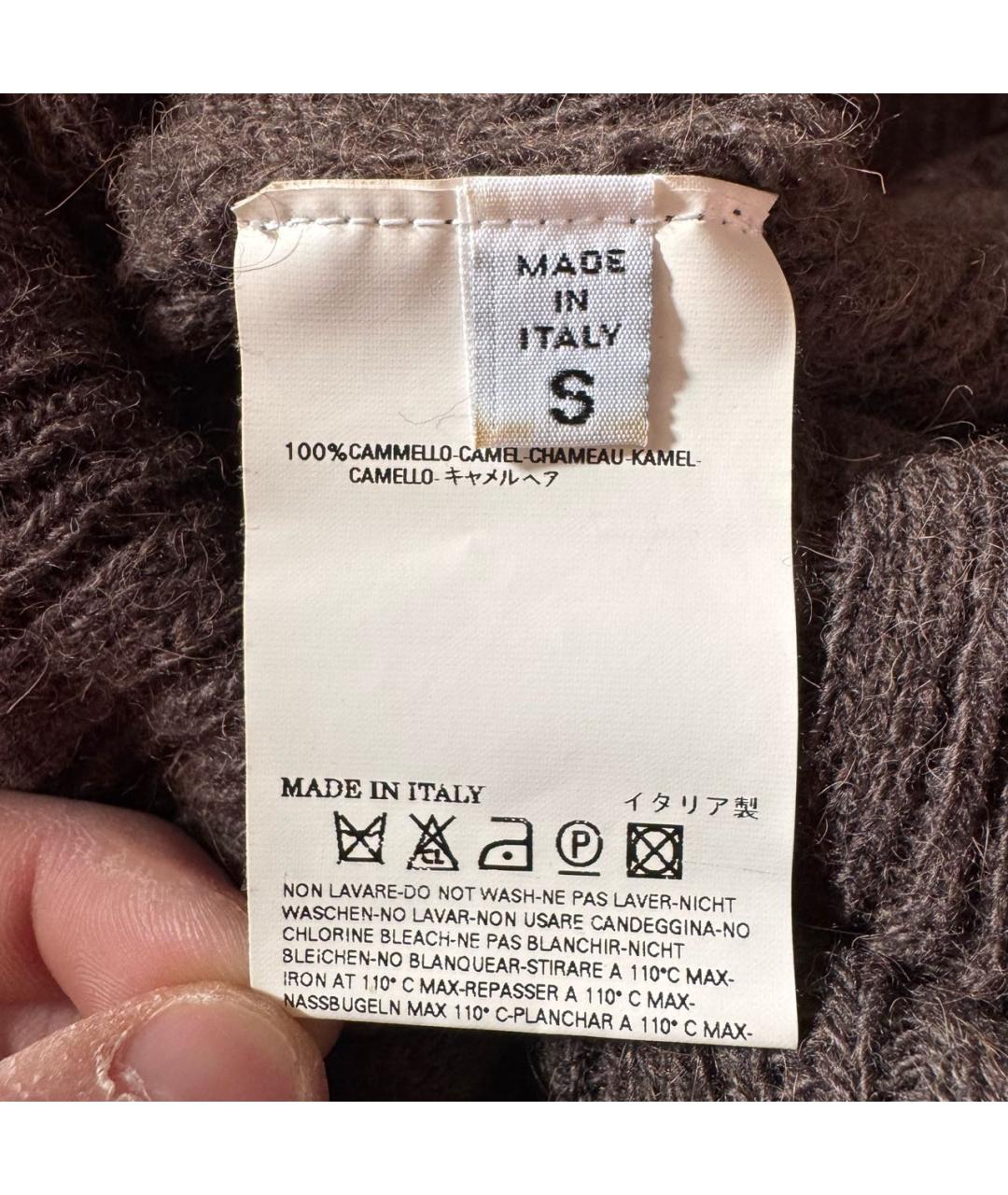 MAISON MARGIELA Зеленый шерстяной джемпер / свитер, фото 6