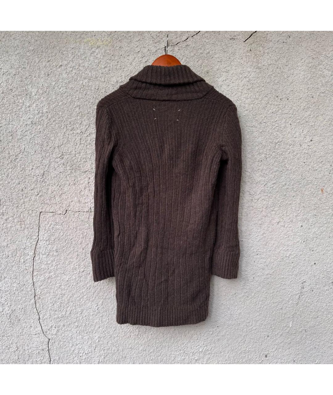 MAISON MARGIELA Зеленый шерстяной джемпер / свитер, фото 2