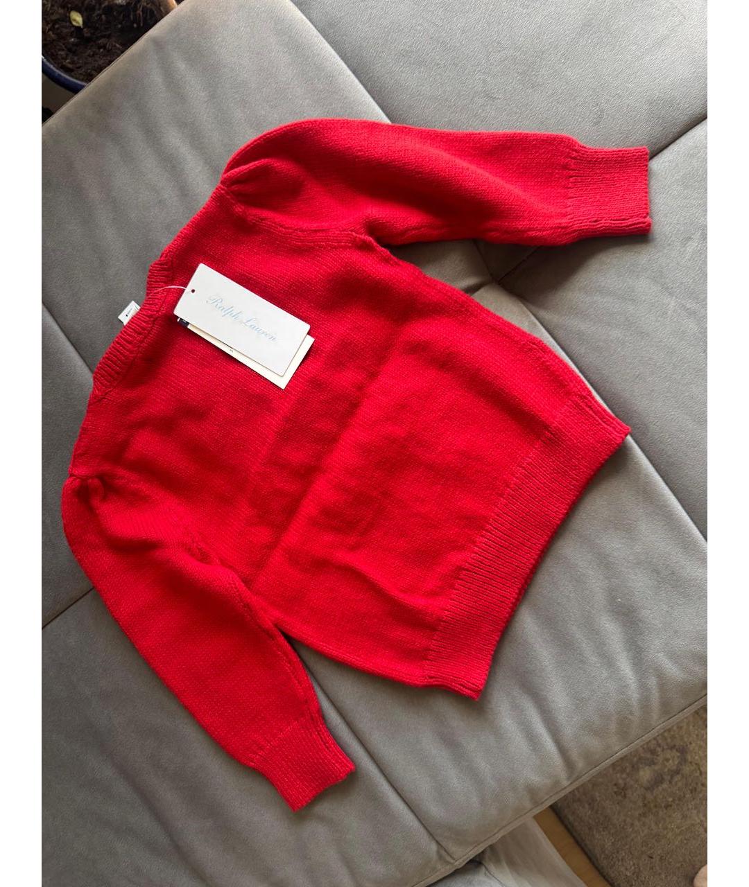 POLO RALPH LAUREN Красная хлопковая детская рубашка, фото 2