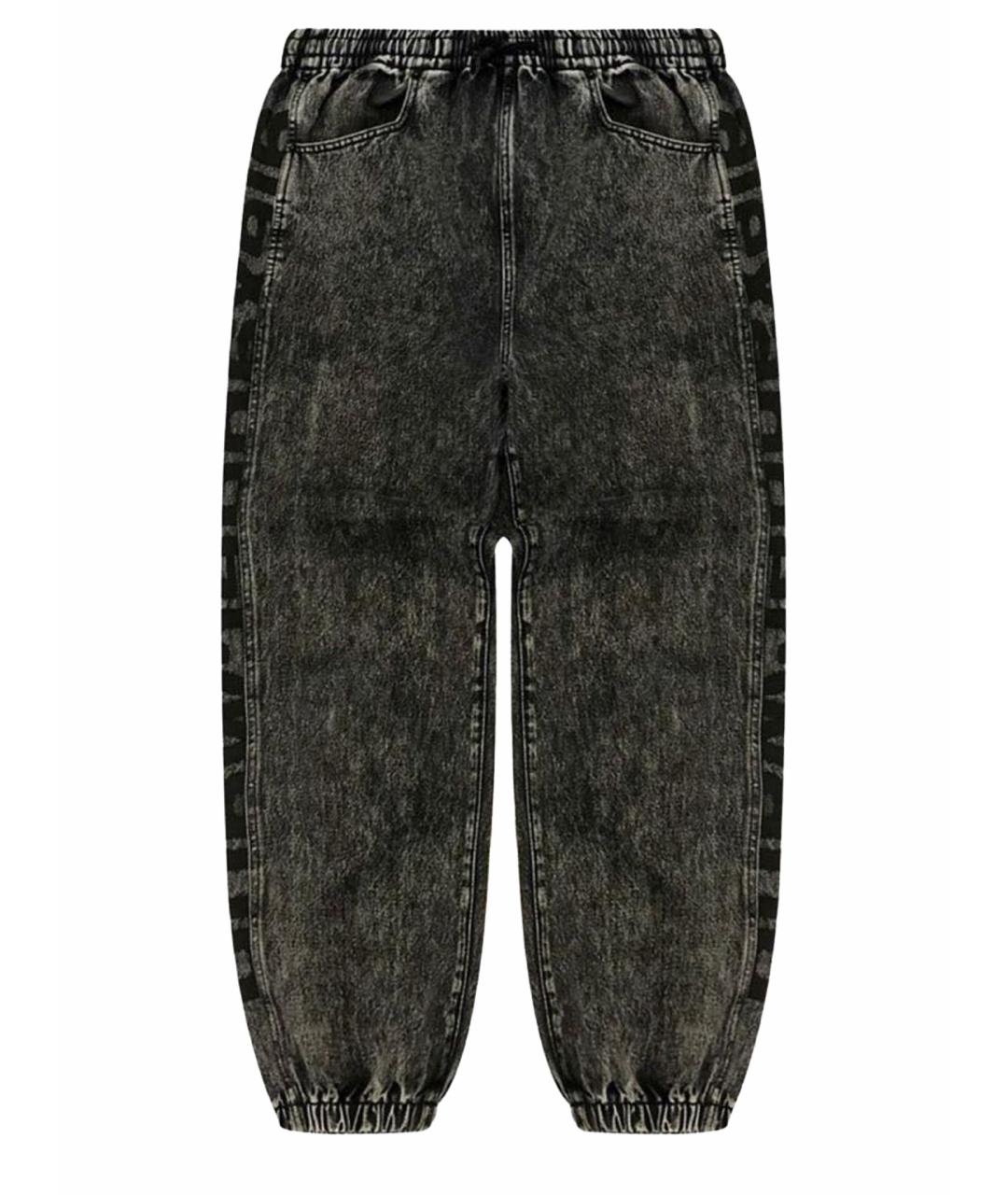 ALEXANDER WANG Серые хлопковые прямые джинсы, фото 1