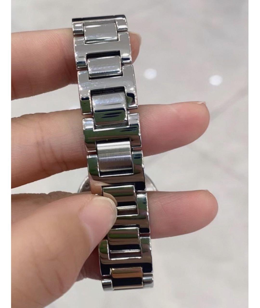 CARTIER Белые часы, фото 4