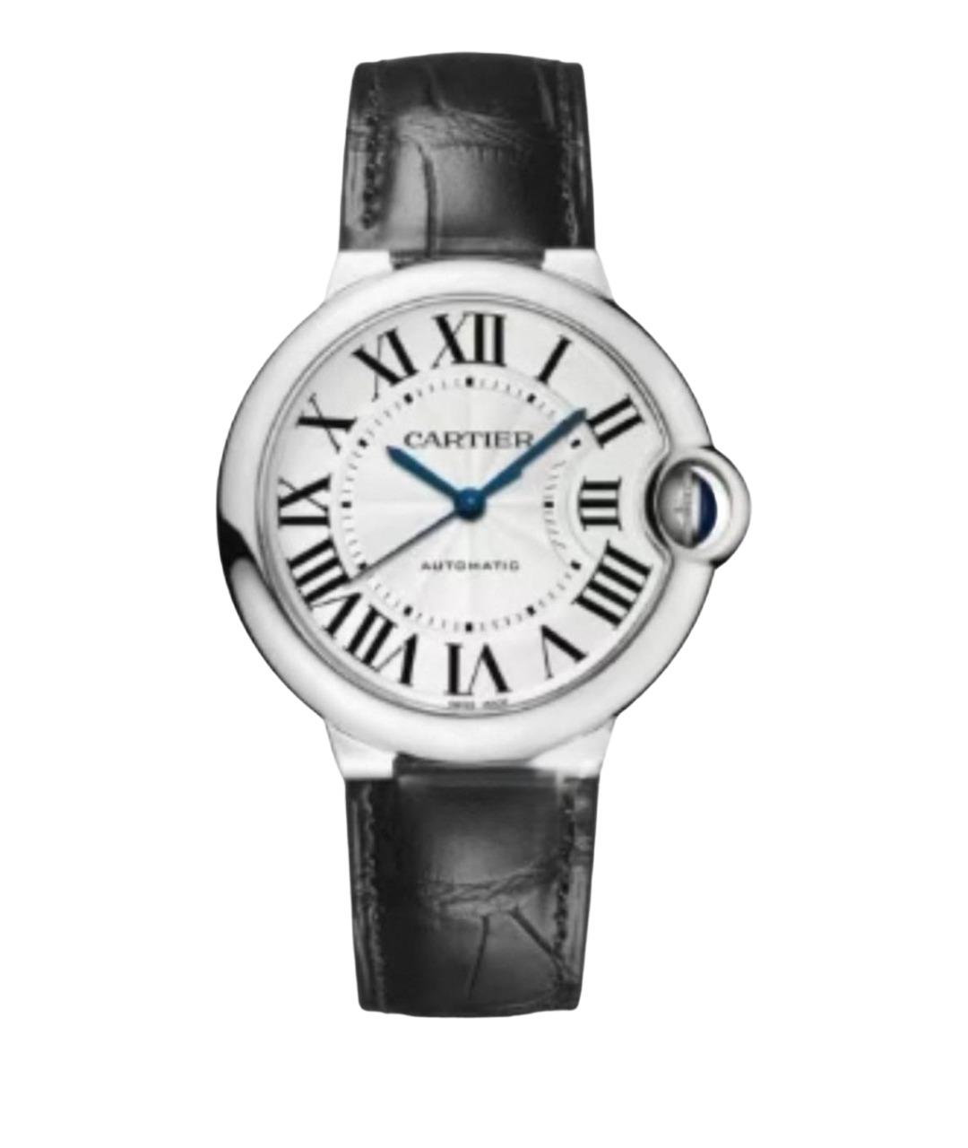 CARTIER Черные часы, фото 1
