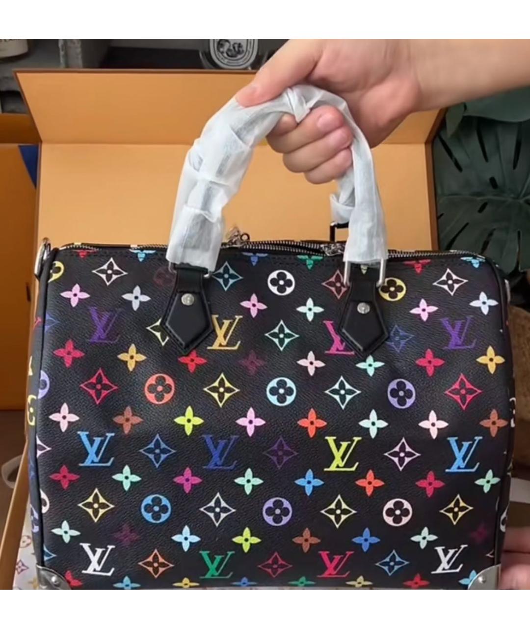 LOUIS VUITTON Черная дорожная/спортивная сумка, фото 2