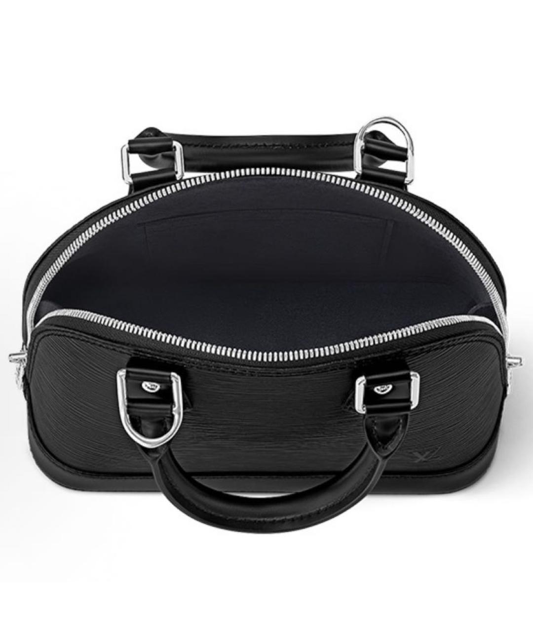 LOUIS VUITTON Черная сумка с короткими ручками, фото 3