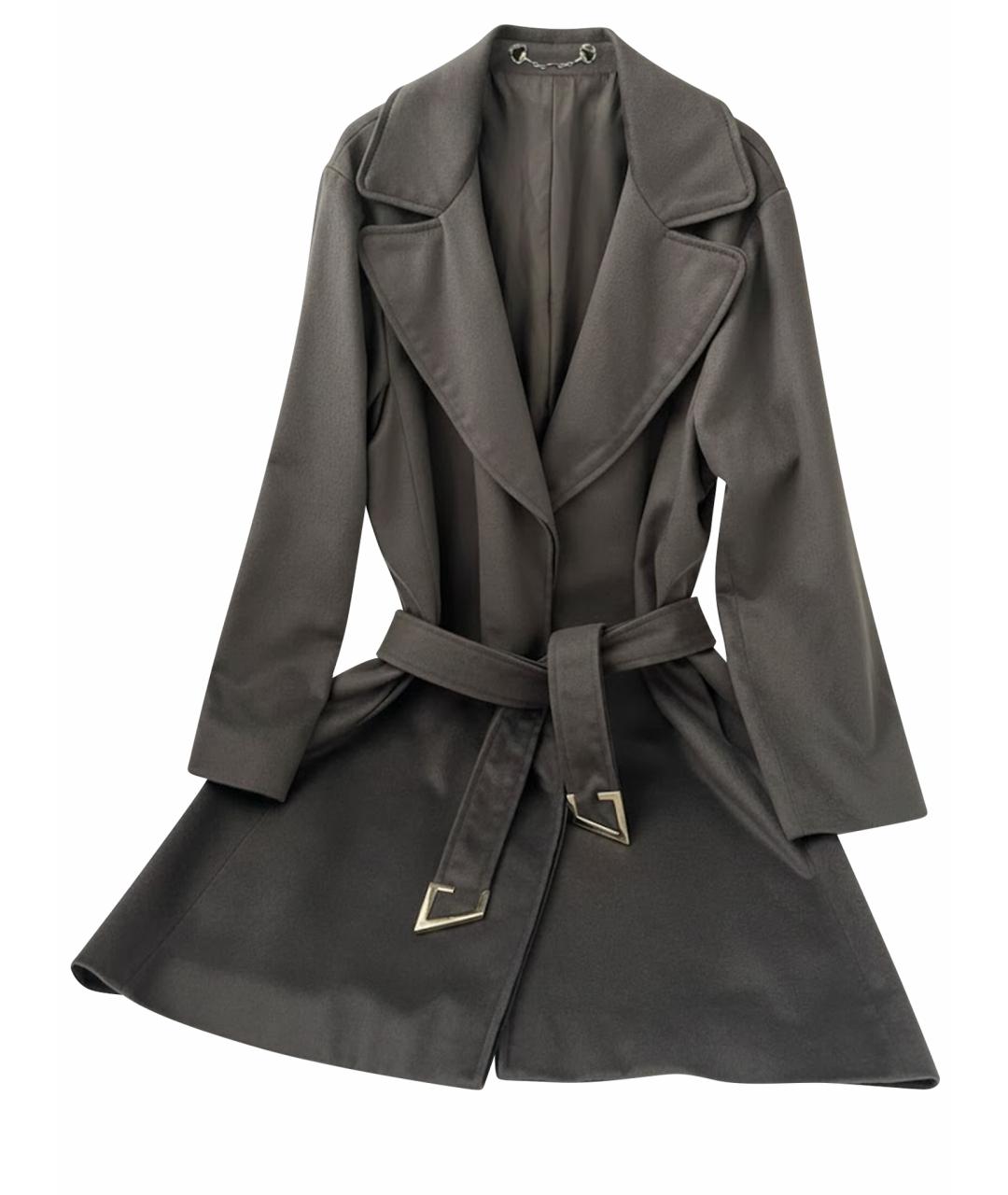 GUCCI Серое шерстяное пальто, фото 1