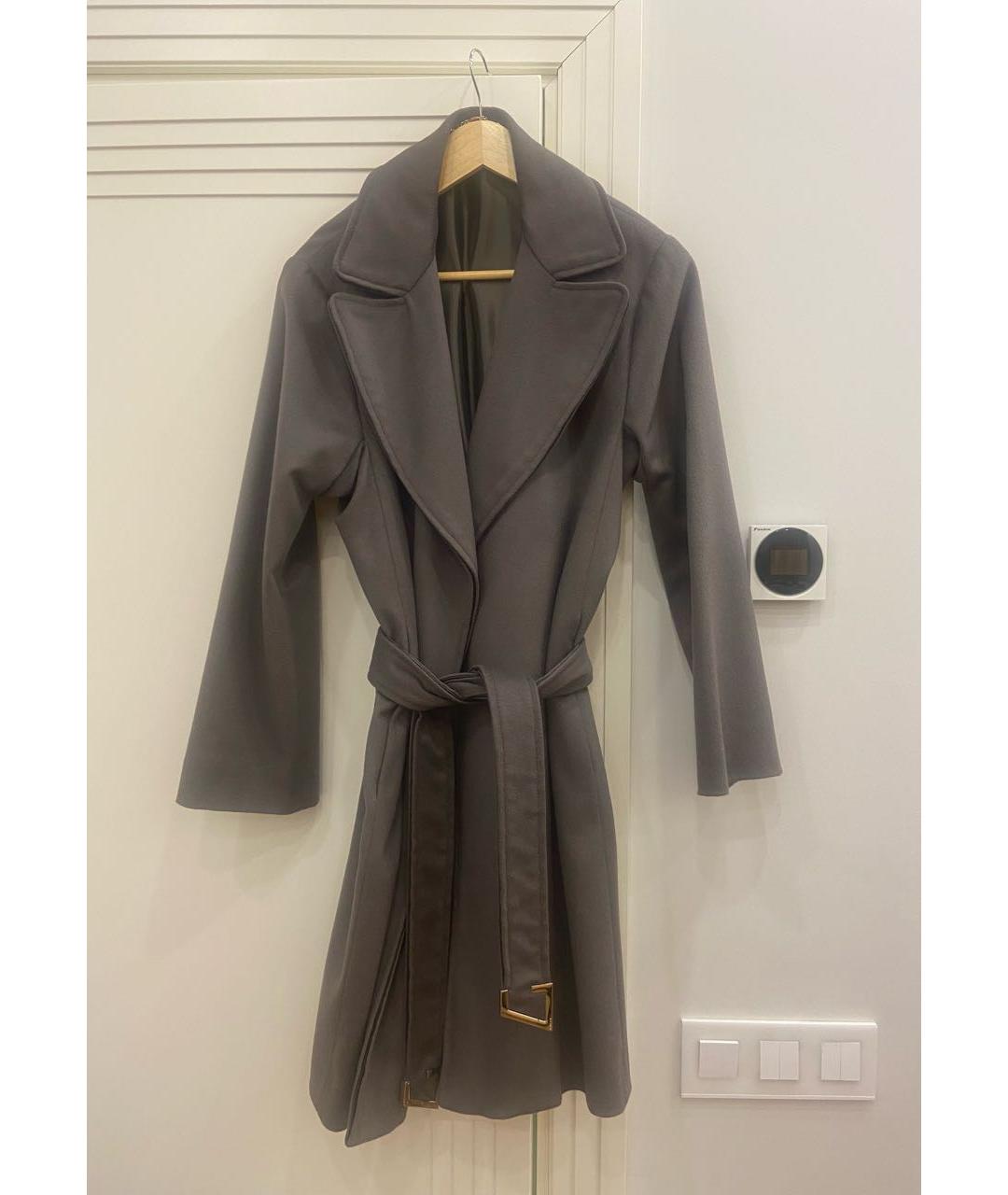 GUCCI Серое шерстяное пальто, фото 2