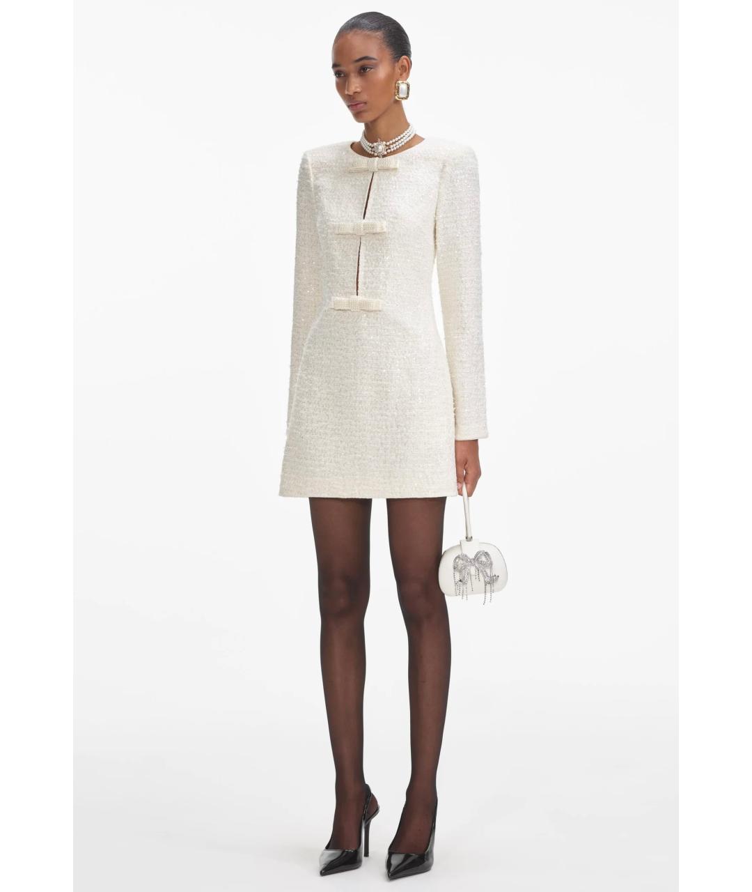 SELF-PORTRAIT Бежевое коктейльное платье, фото 3