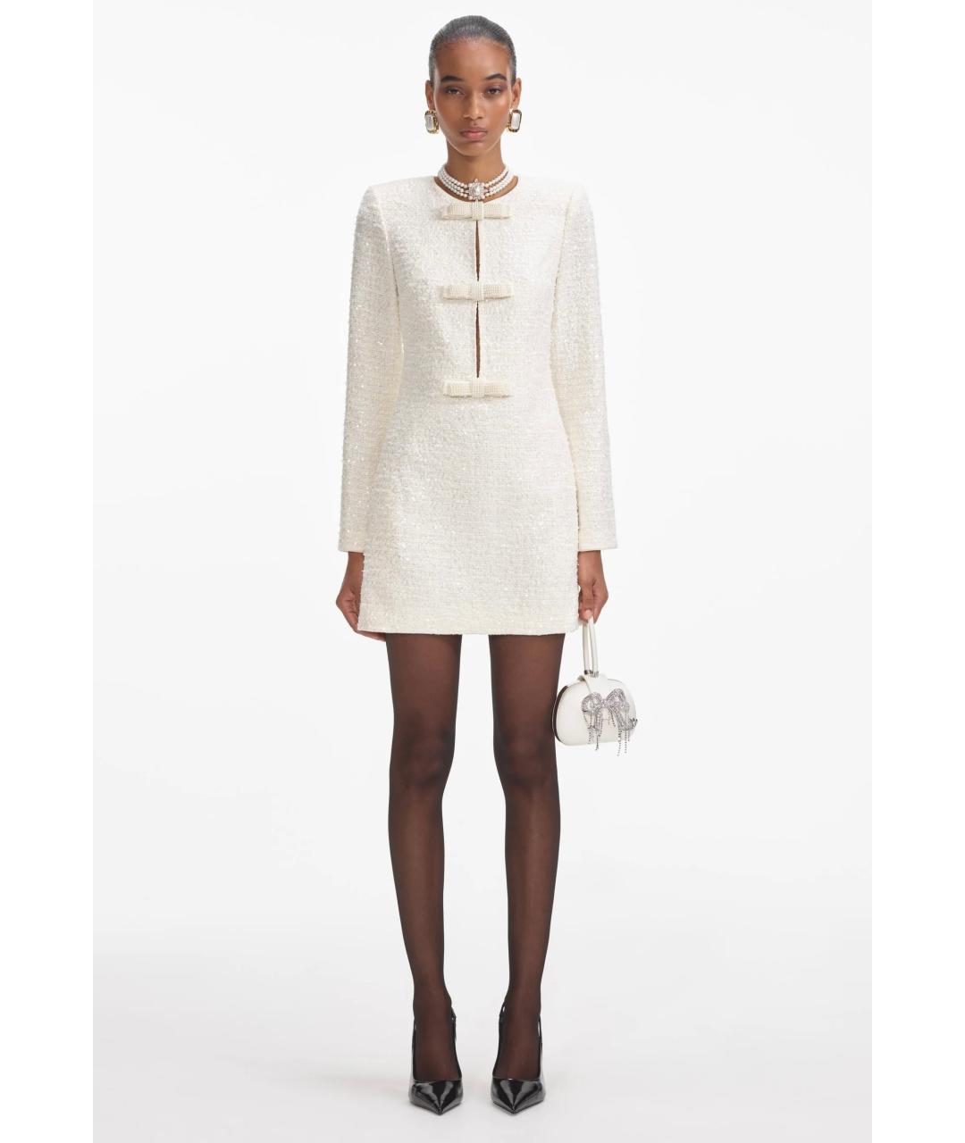 SELF-PORTRAIT Бежевое коктейльное платье, фото 2