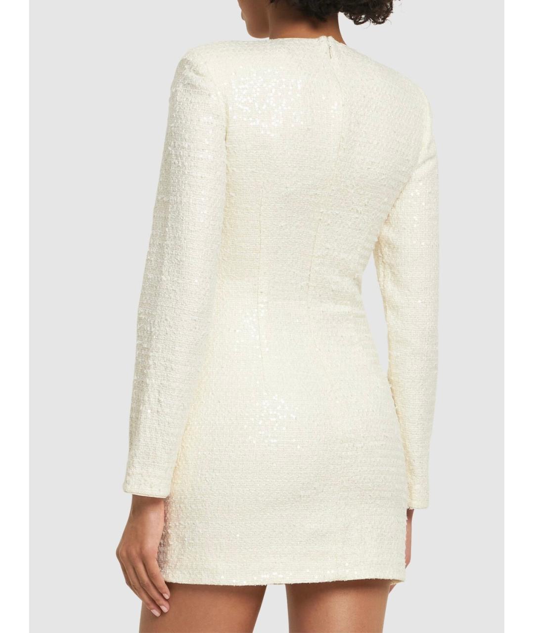SELF-PORTRAIT Бежевое коктейльное платье, фото 6