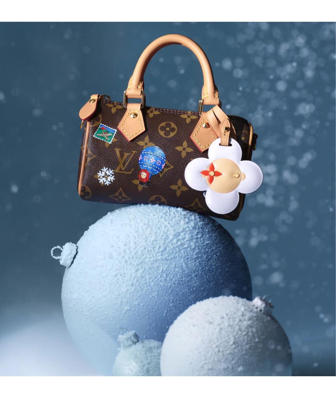 LOUIS VUITTON Коричневая кожаная сумка через плечо, фото 3