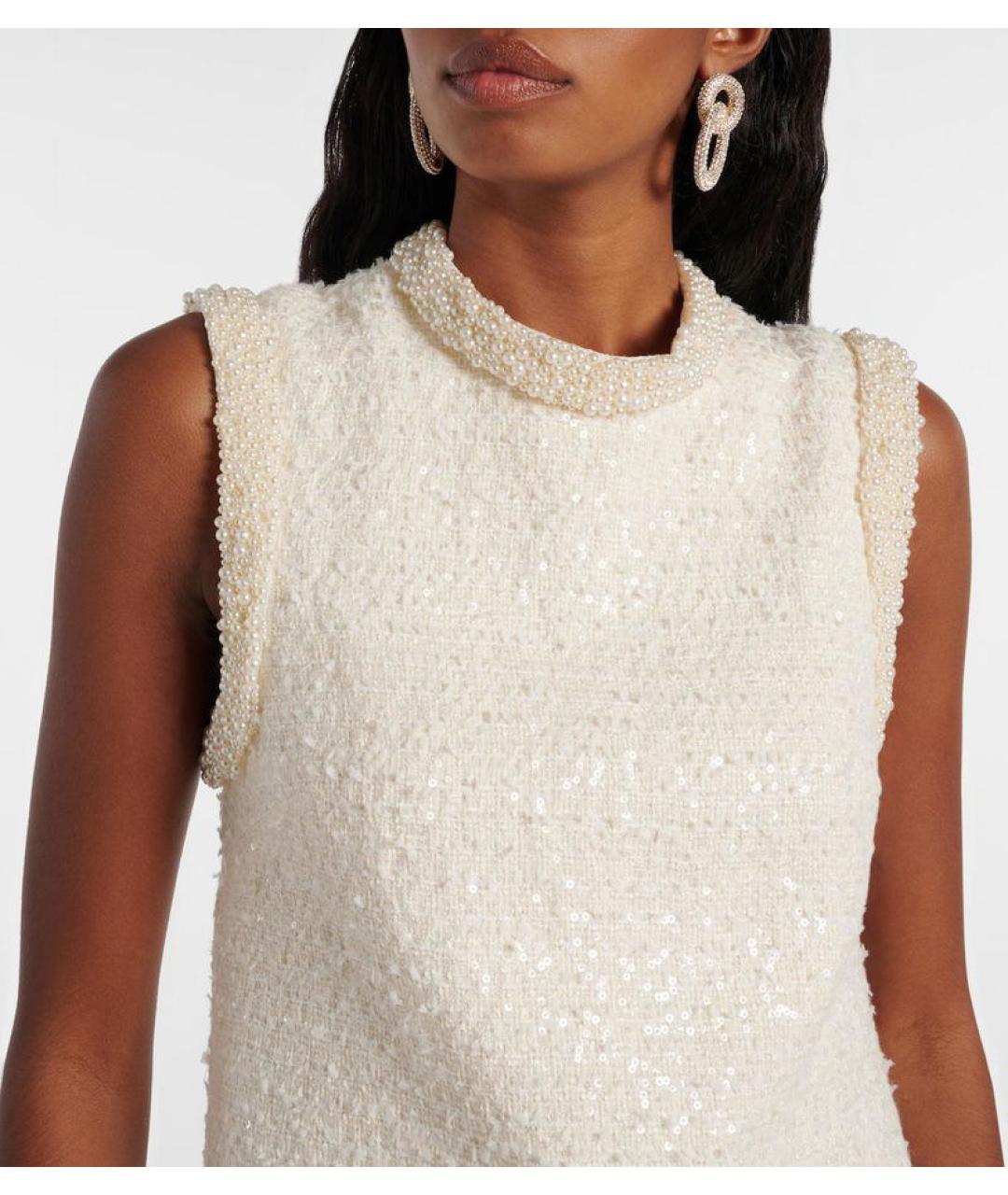 SELF-PORTRAIT Бежевое коктейльное платье, фото 7