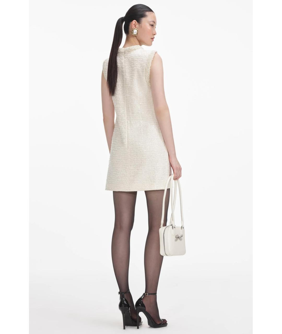 SELF-PORTRAIT Бежевое коктейльное платье, фото 4