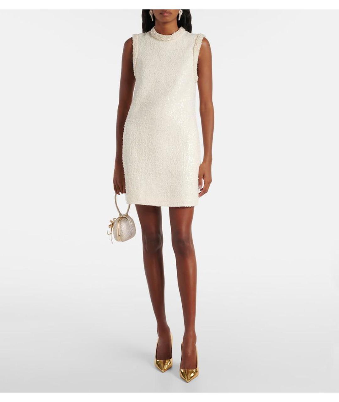 SELF-PORTRAIT Бежевое коктейльное платье, фото 5