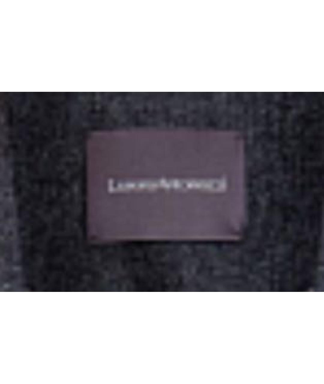 LORENA ANTONIAZZI Серое шерстяное повседневное платье, фото 3