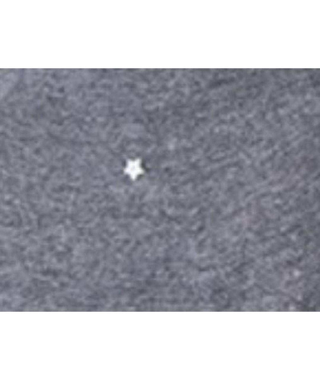 LORENA ANTONIAZZI Серое шерстяное повседневное платье, фото 4