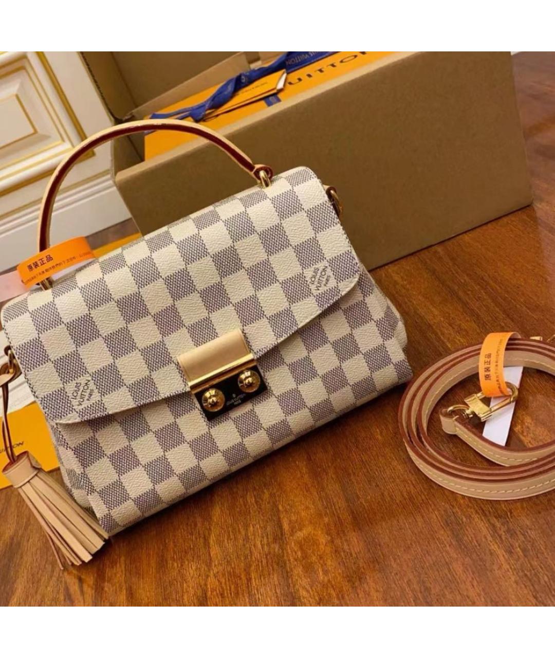 LOUIS VUITTON Бежевая сумка через плечо, фото 2