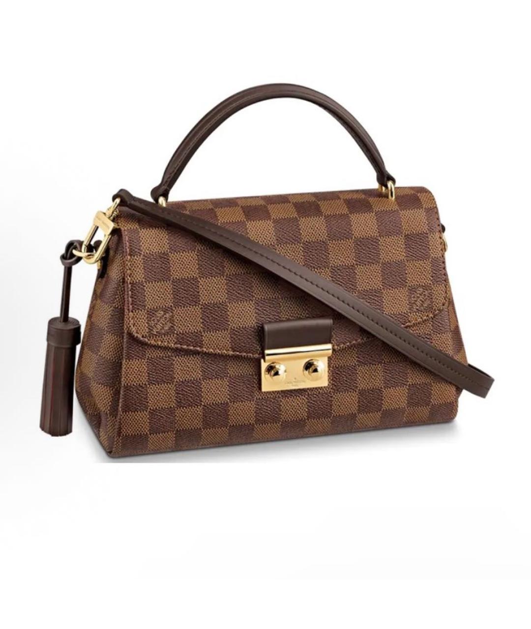 LOUIS VUITTON Коричневая сумка через плечо, фото 4