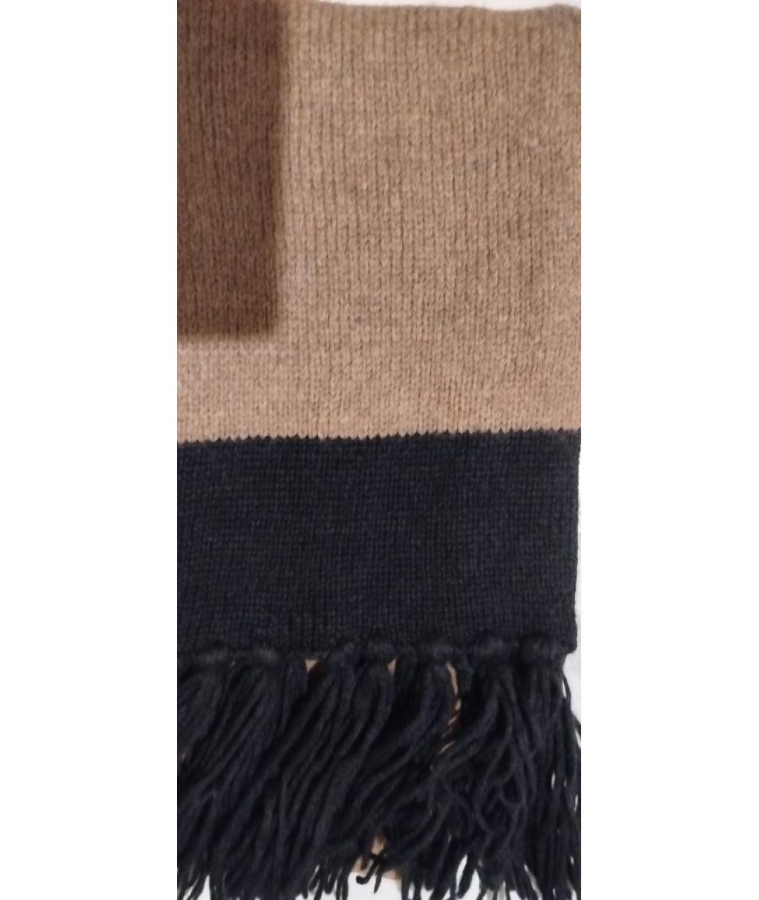 WEEKEND MAX MARA Коричневый шарф, фото 2