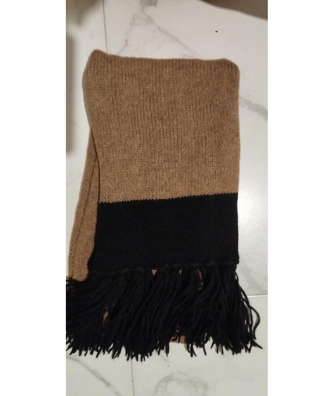 WEEKEND MAX MARA Коричневый шарф, фото 3