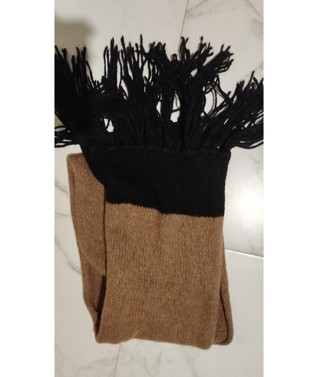 WEEKEND MAX MARA Коричневый шарф, фото 4