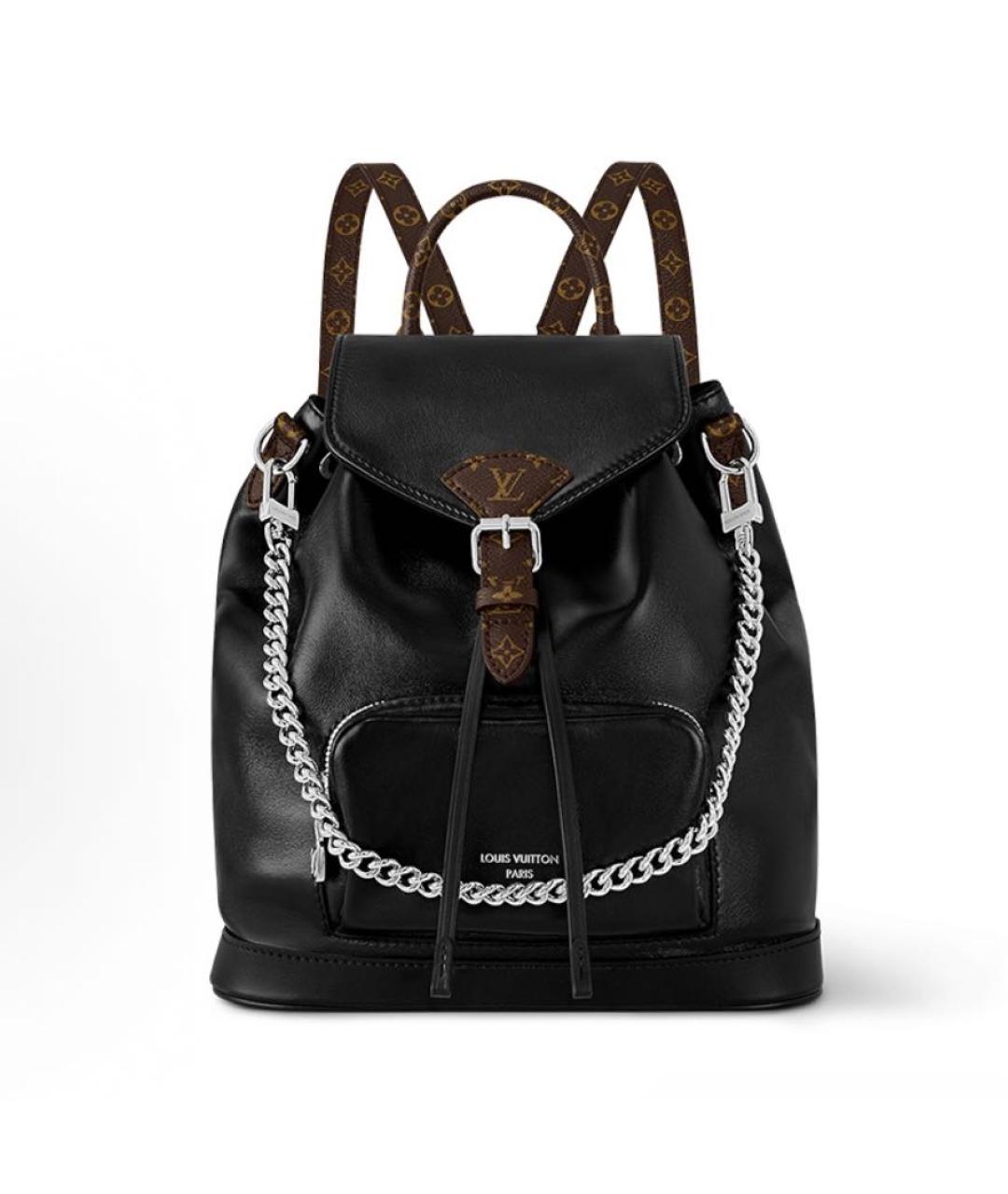 LOUIS VUITTON Черный рюкзак, фото 4