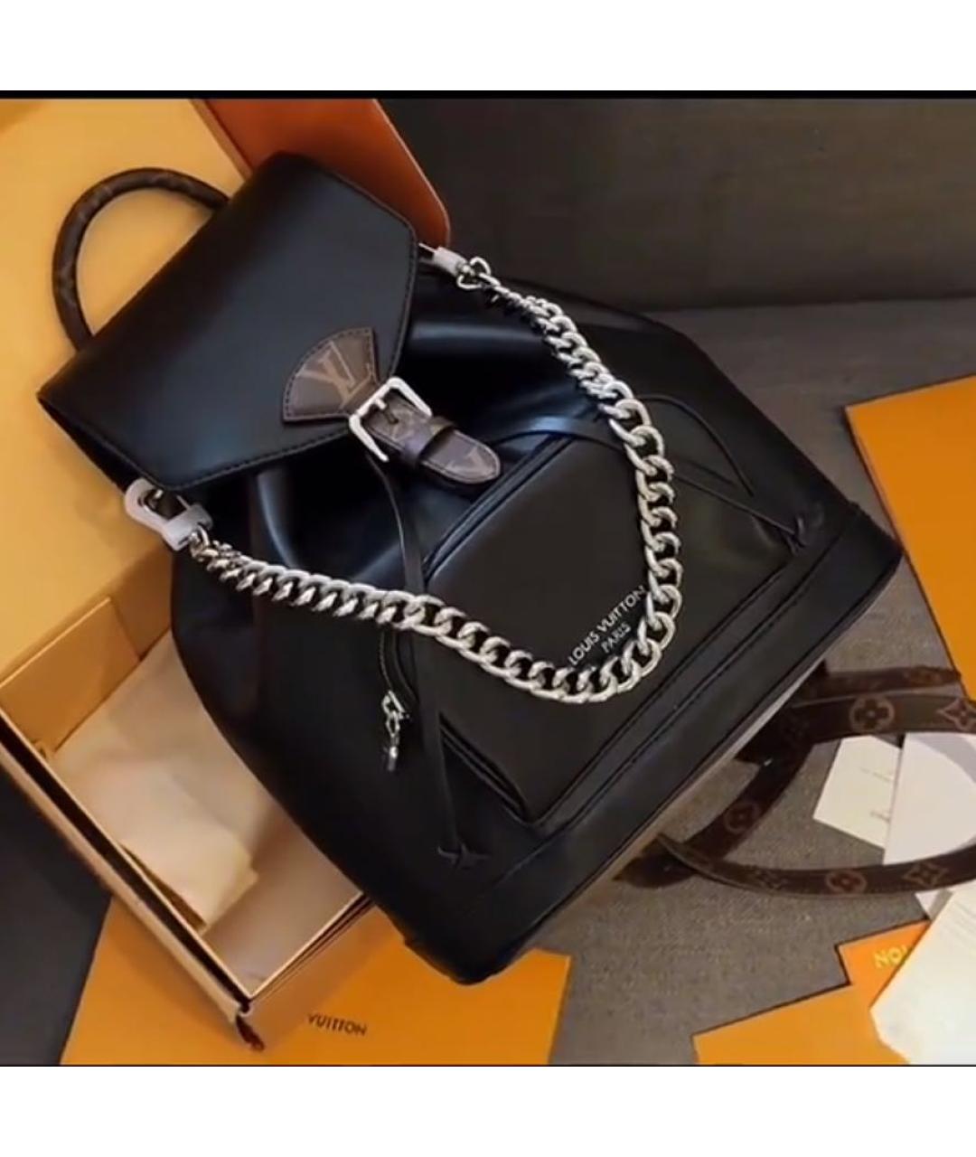 LOUIS VUITTON Черный рюкзак, фото 2