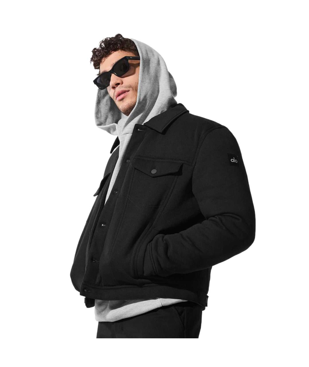 ALO YOGA Черная куртка, фото 4