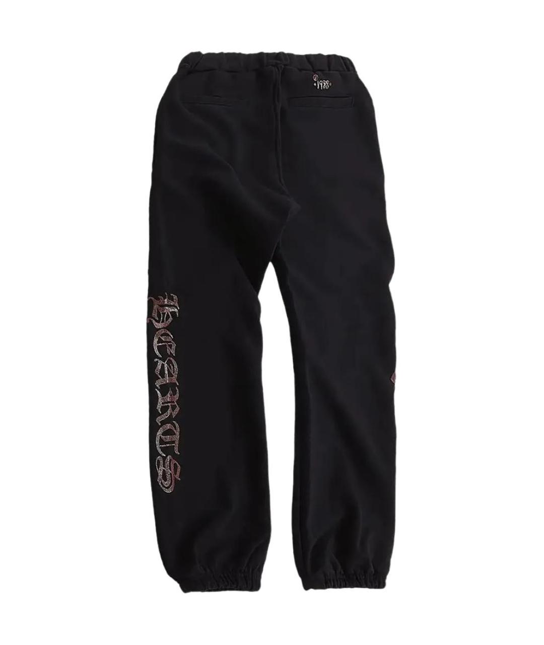 CHROME HEARTS Черные повседневные брюки, фото 2