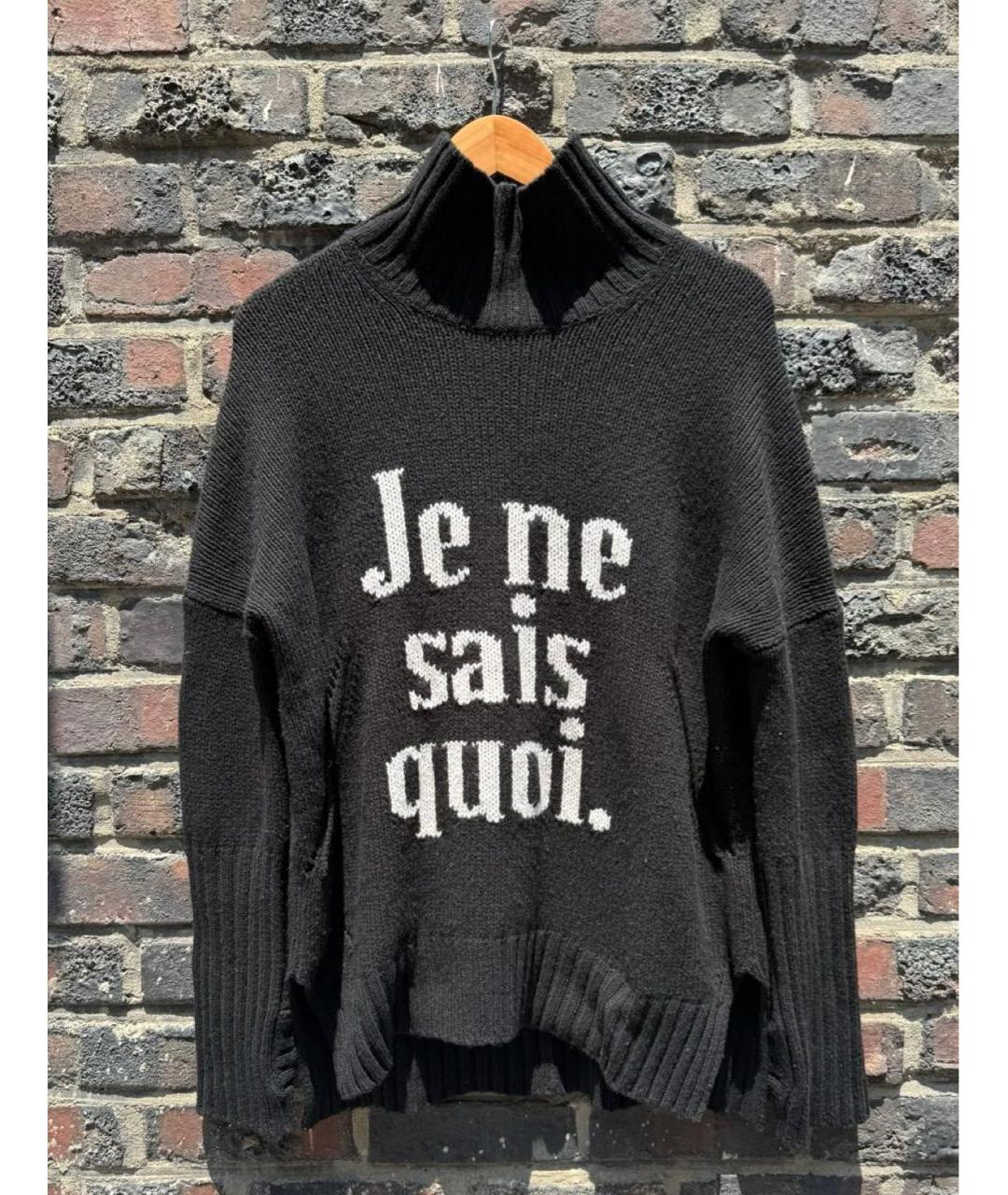 ZADIG & VOLTAIRE Черный джемпер / свитер, фото 3