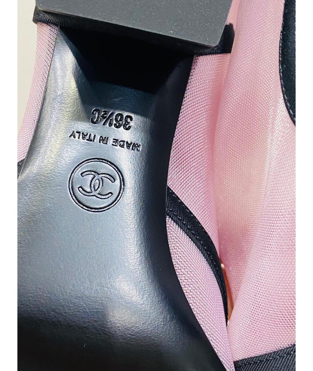CHANEL Розовые ботильоны, фото 5