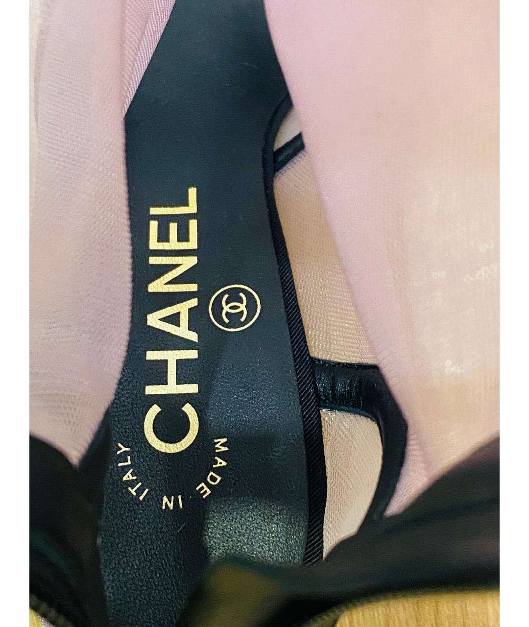 CHANEL Розовые ботильоны, фото 6