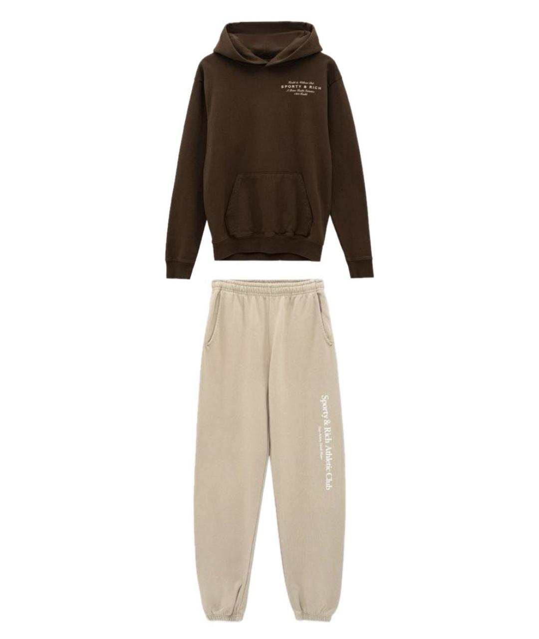 SPORTY AND RICH Хлопковый спортивные костюмы, фото 1