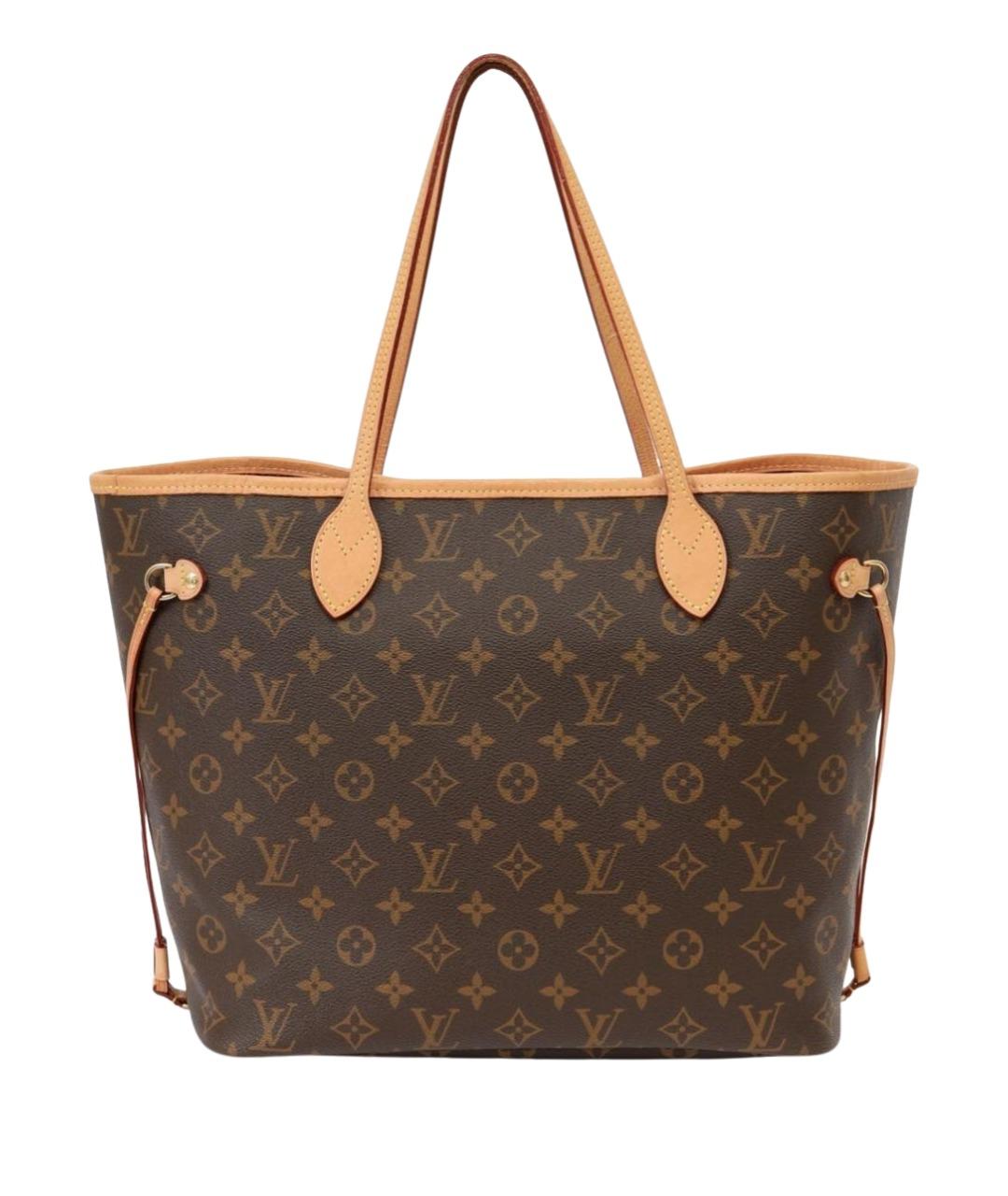 LOUIS VUITTON Коричневая сумка с короткими ручками, фото 10