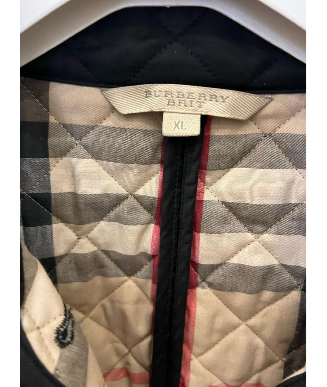 BURBERRY Черная куртка, фото 3