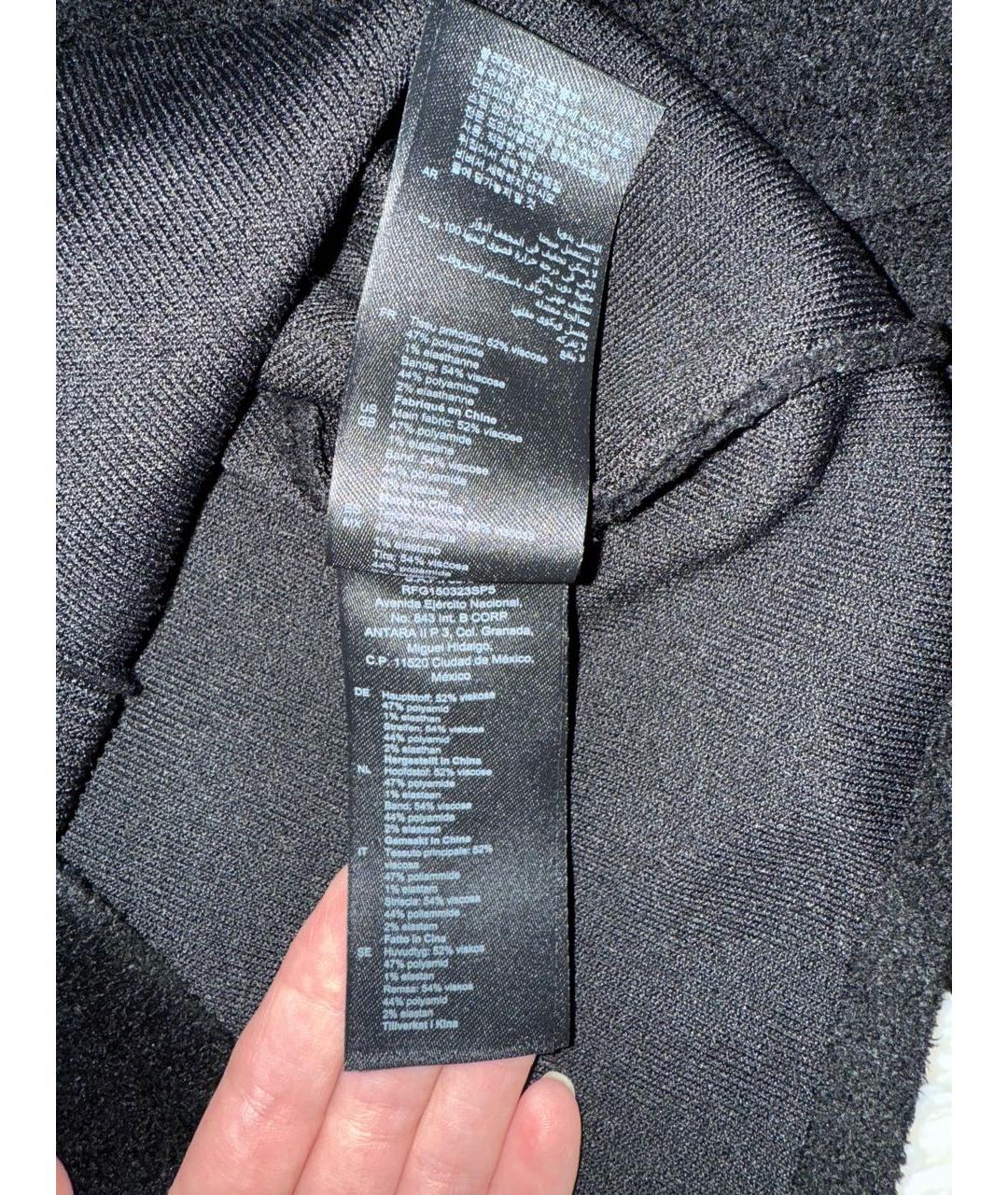 SANDRO Черный вискозный кардиган, фото 5