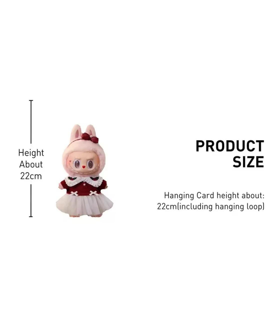 Labubu Розовый брелок, фото 2