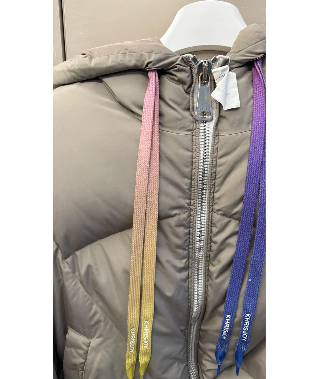 KHRISJOY Серый пуховик, фото 3