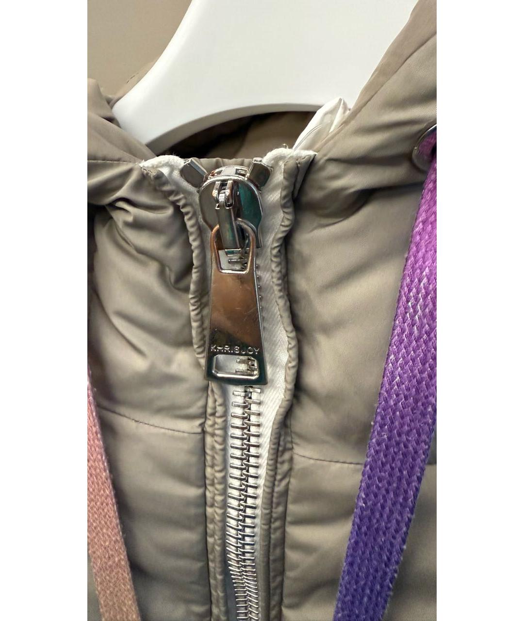KHRISJOY Серый пуховик, фото 4