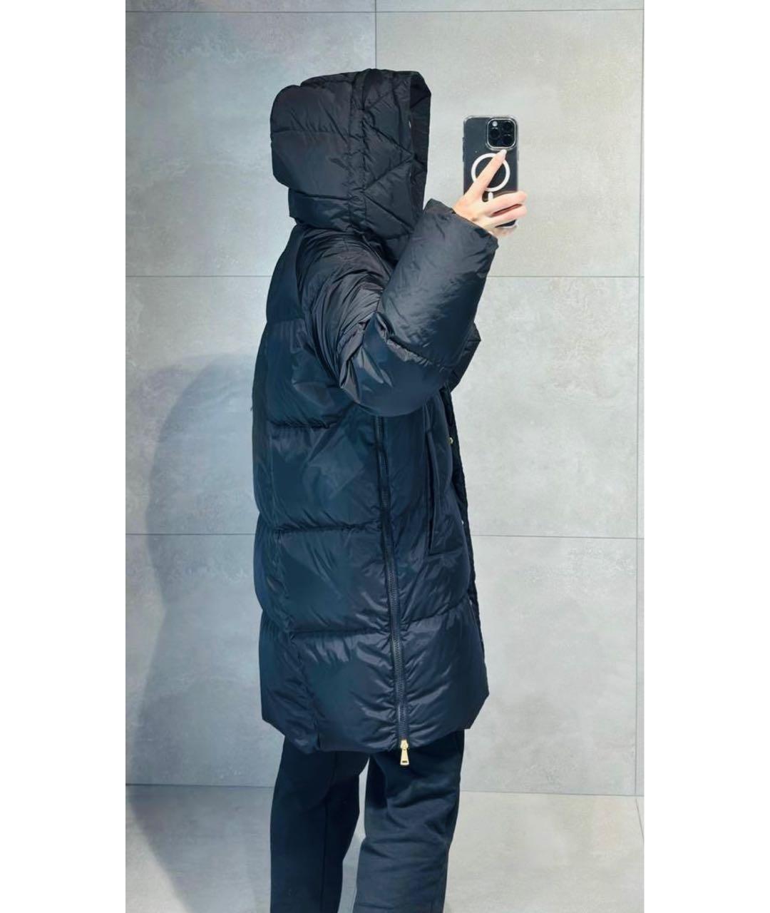 WEEKEND MAX MARA Черный пуховик, фото 5