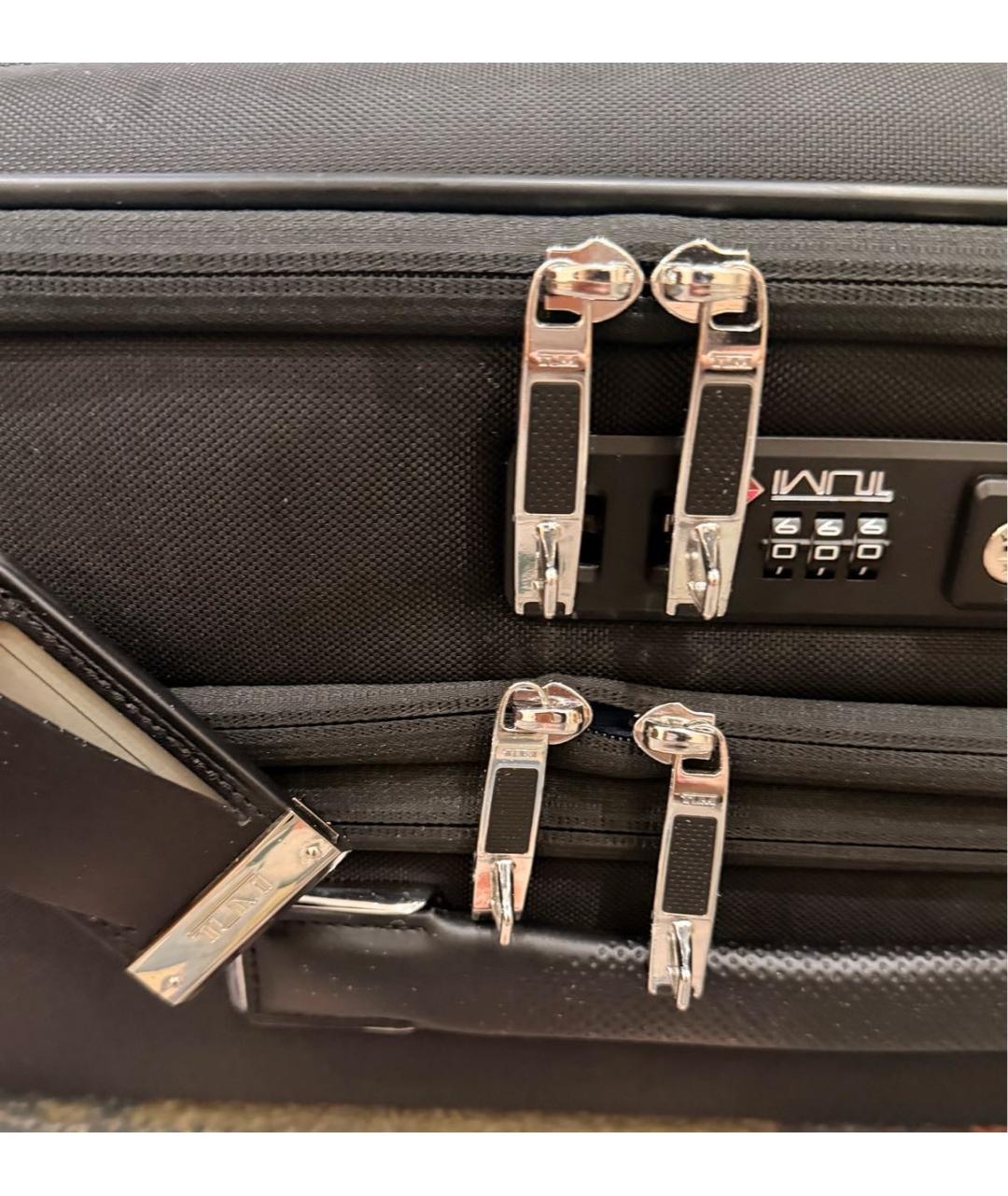 TUMI Черный хлопковый рюкзак, фото 3