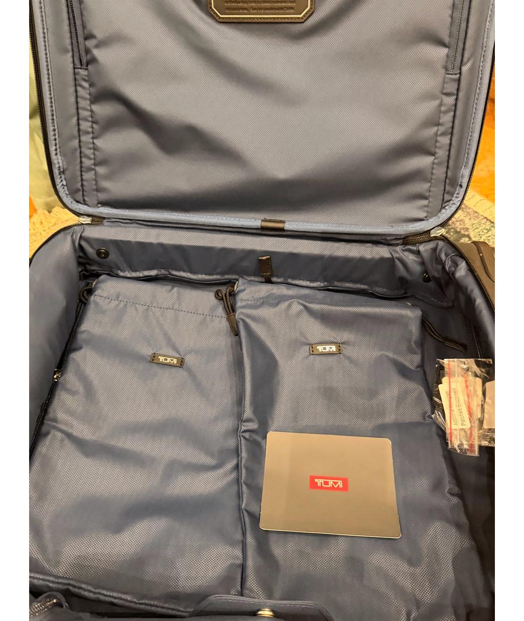 TUMI Черный хлопковый рюкзак, фото 4