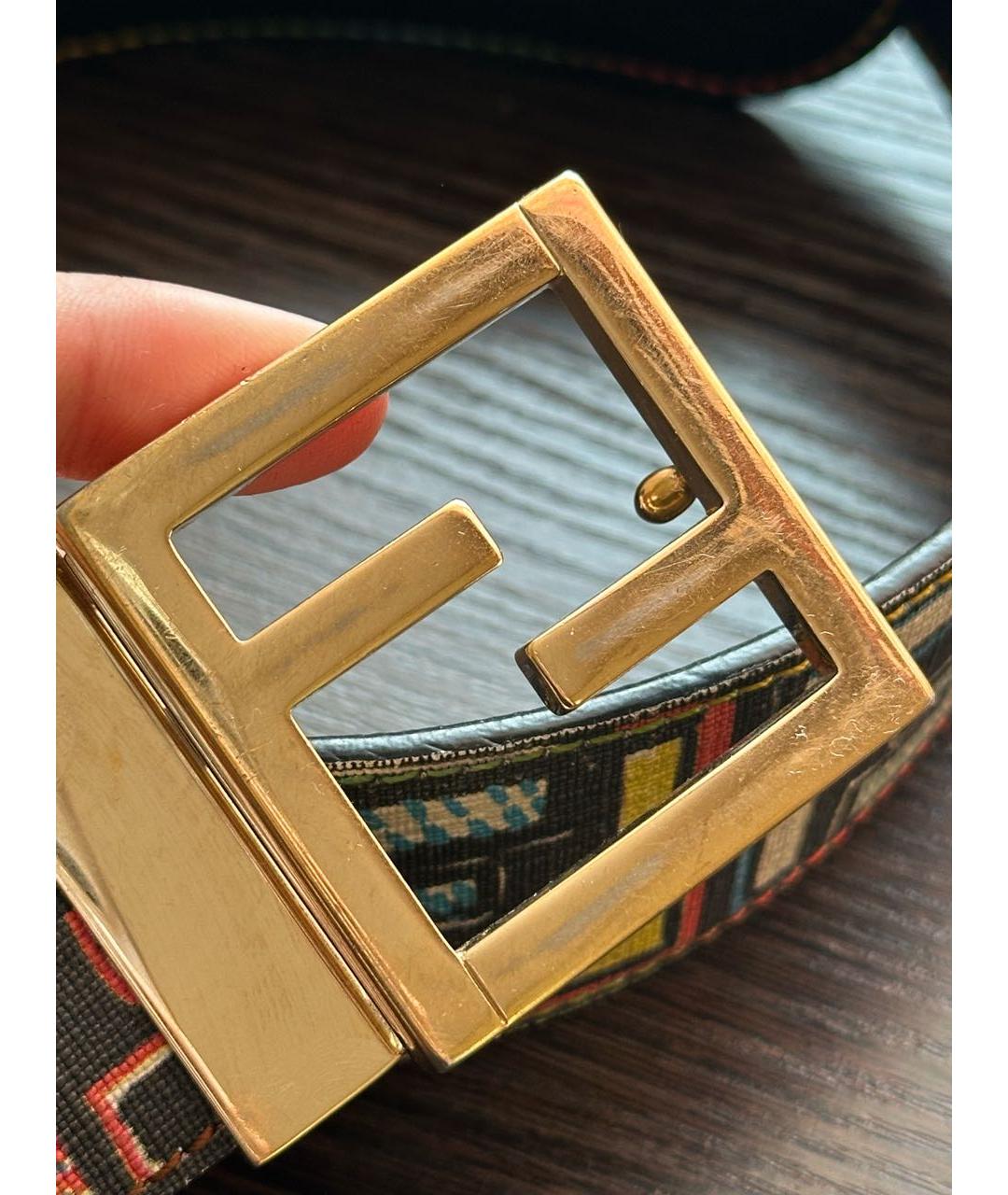 FENDI Мульти кожаный ремень, фото 7