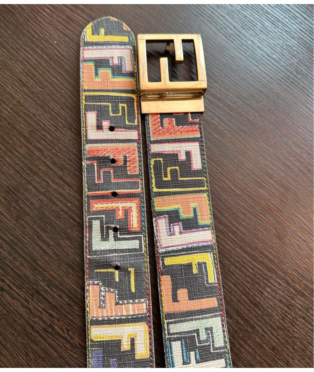 FENDI Мульти кожаный ремень, фото 2