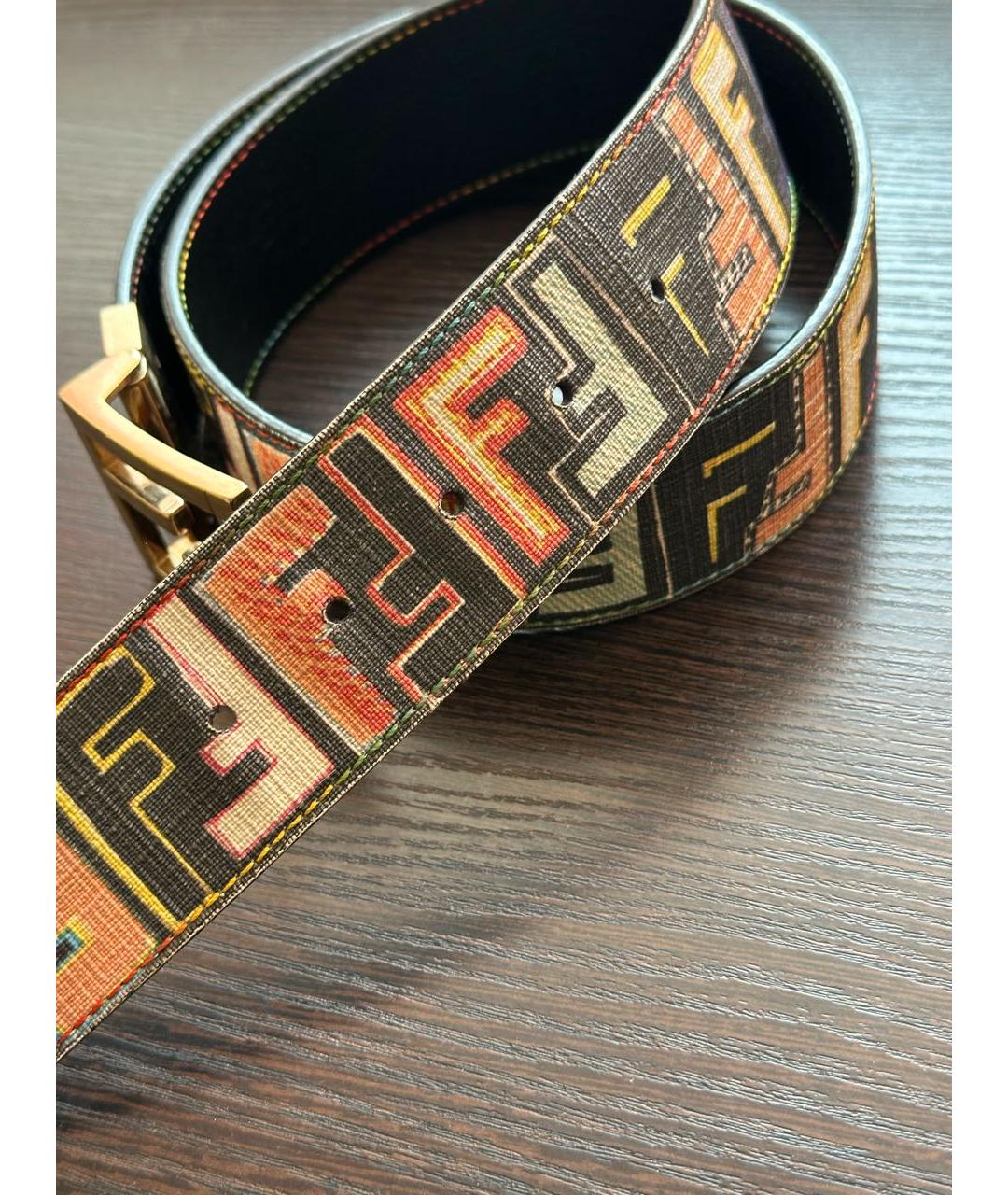 FENDI Мульти кожаный ремень, фото 5